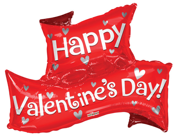 36"K Happy Valentine's Day Banner (5 count)