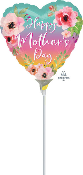 9"A Happy Mother's Day Flowers & Ombre Air-Fill Only (10 count)