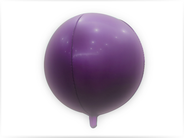 18"B Sphere Purple Violet flat (5 count)