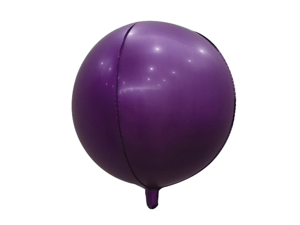 32"B Sphere Matte Purple flat (5 count)