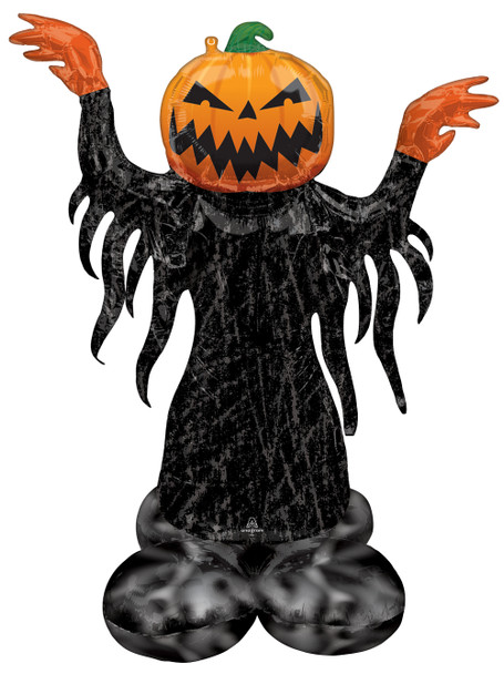 53"A Airloonz Halloween Pumpkin Head Pkg (1 count)