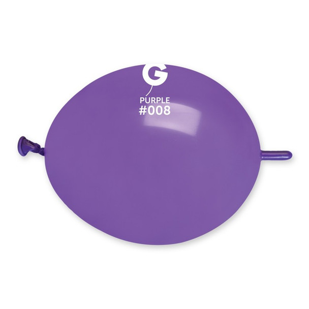 6"G Link Purple #008 (100 count)