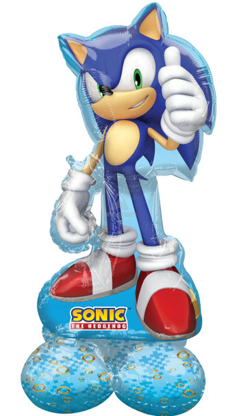 53"A Airloonz Sonic The Hedgehog  Pkg  (1 count)