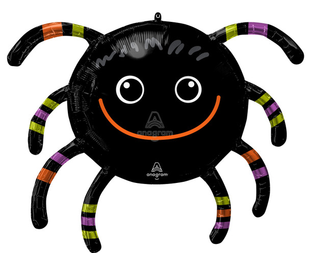 28"A Halloween Spider Smiley Pkg (5 count)