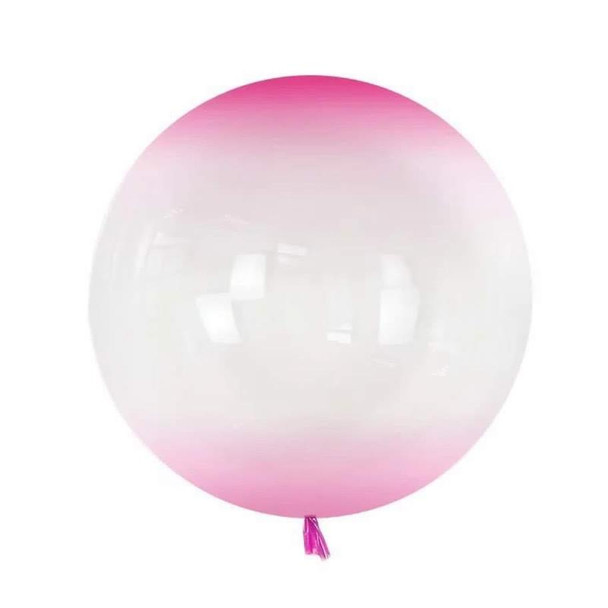 18"B Bobo Balloon Ombre Pink pre-stretched (20 count)