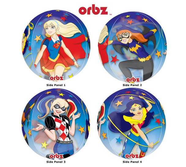 15"A DC Super Hero Girls Orbz Pkg (1 count)