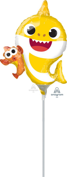 14"A Baby Shark Yellow Air-Fill Only (10 count)