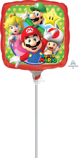 9"A Super Mario Brothers Air-Fill Only (10 count)