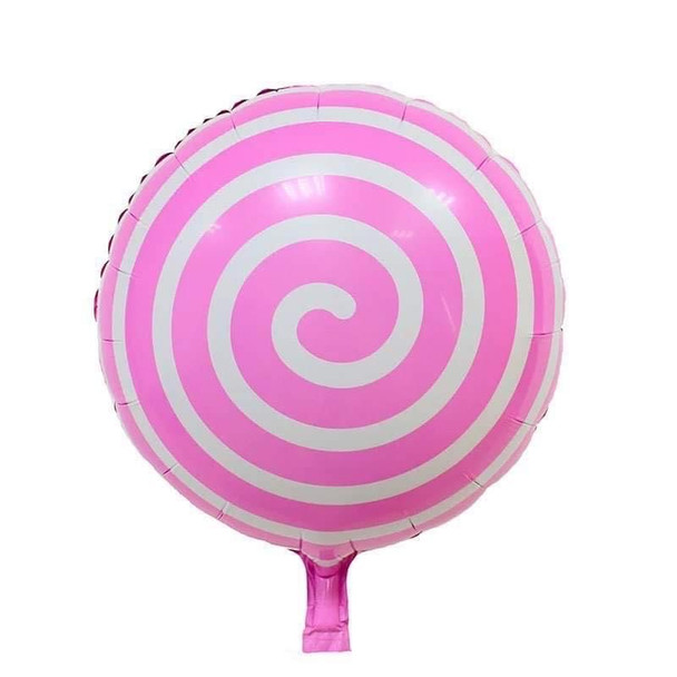 18"B Candy Swirl Light Pink flat (10 count)