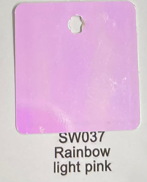 Shimmer Wall Rainbow Light Pink 8' x 8' (64 count/kit)