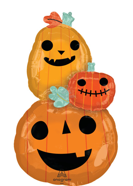 35"A Halloween Pumpkin Garland Multi Pkg (5 count)