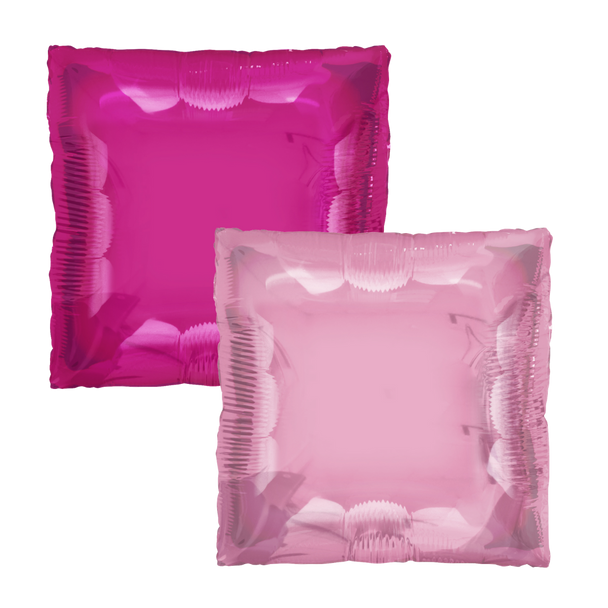 24"T Square Panel Baby Pink Fuchsia Pkg (10 COUNT)