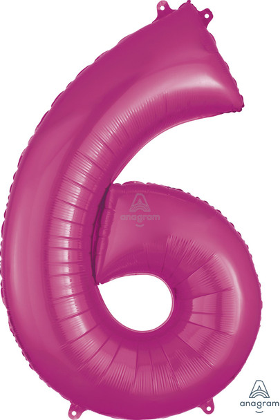 34"A Pink #6 Pkg (1 count)