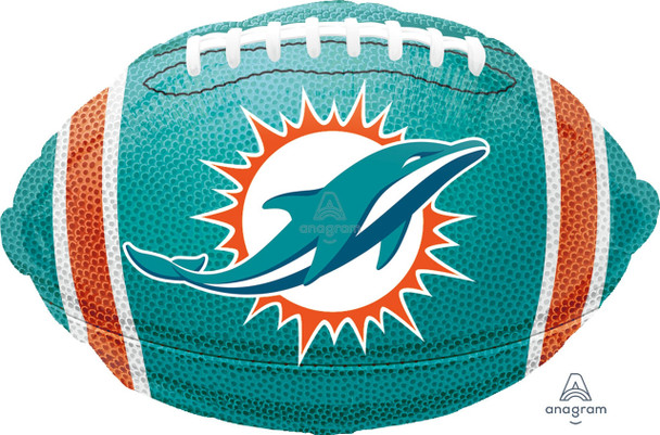 18"A Sports Football Miami Dolphins Pkg (5 count)