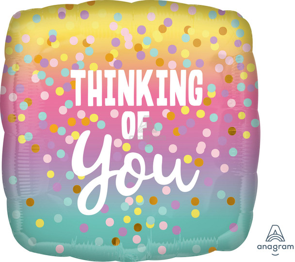 18"A Thinking Of You Pastel Dots Pkg (5 count)