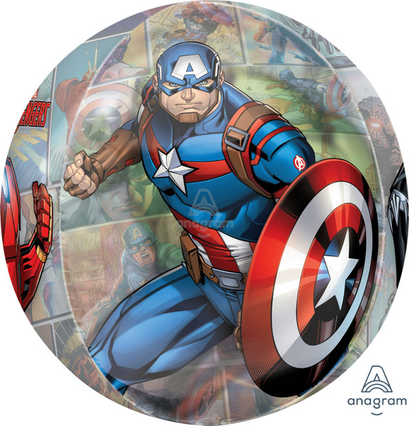 16"A Avengers Marvel Powers Orbz Pkg (5 count)