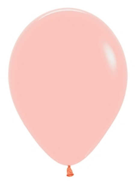 5"S Pastel Matte Melon Pink (100 count)