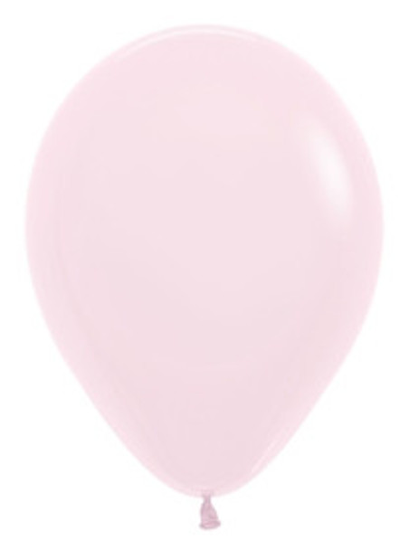 11"S Pastel Matte Pink (100 count)