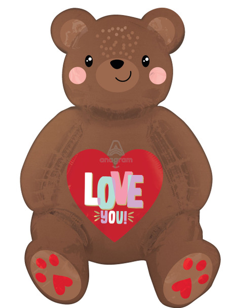 20"A Love Bear Sitting Pkg (6 count)