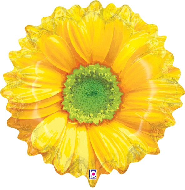 20"S Flower Yellow Bright Blooms Pkg (5 count)