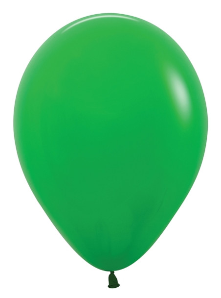 11"S Shamrock Green Deluxe (100 count)