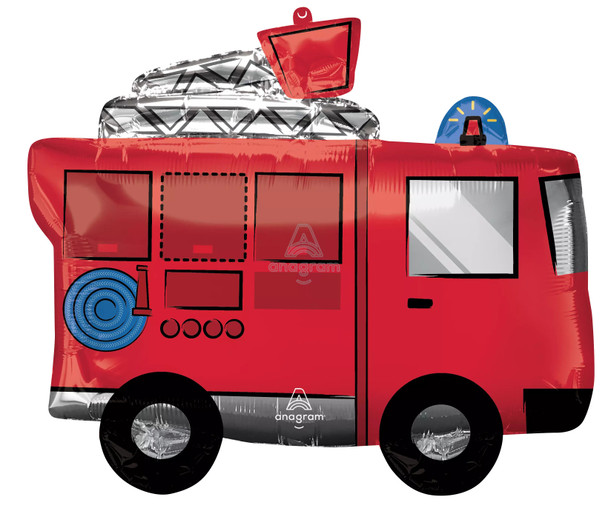 26"A Fire Truck Pkg (5 count)