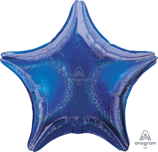 19"A Star Blue Dazzler flat (10 count)