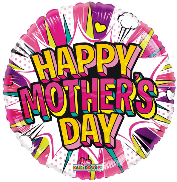 18"K Happy Mother's Day Comic Pkg (10 count)