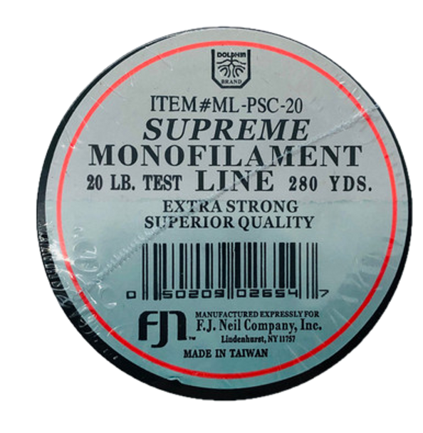 Monofilament Line Supreme 25 lb