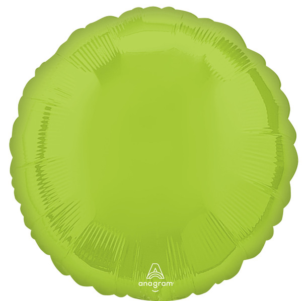 18"A Round Vibrant Green Pkg (5 count)