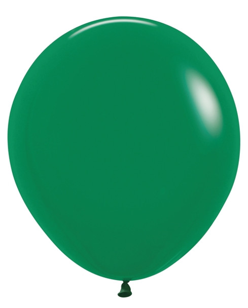 18"S Forest Green Fashion (25 count)