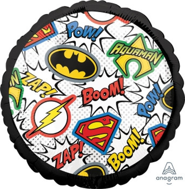 18"A Justice League Logos New flat (10 count)