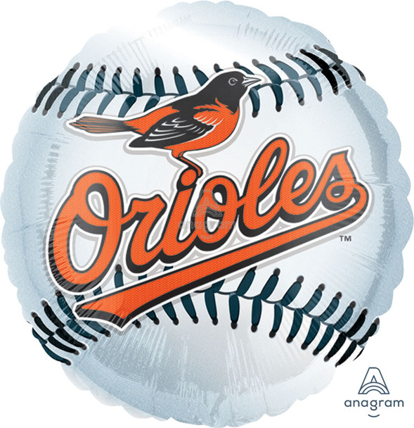 18"A Sports Baseball Baltimore Orioles flat (10 count)