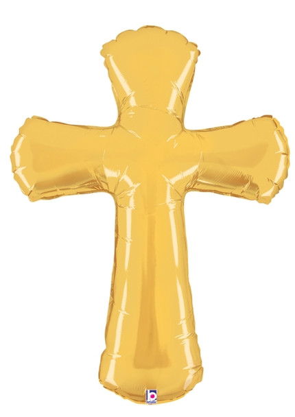 39"S Cross Religious Gold Pkg (5 count)