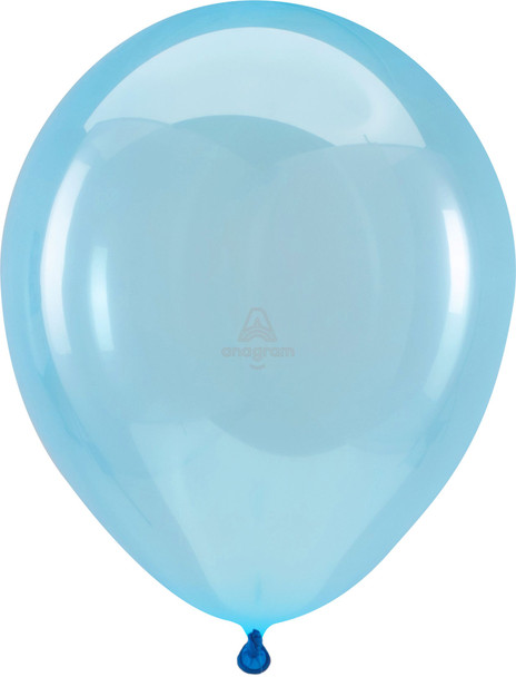 11"A Crystal Clearz Latex Blue (100 count)