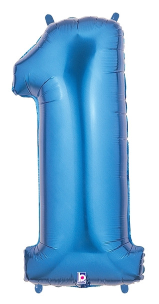 34"S Blue 1 flat (1 count)