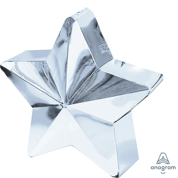 Balloon Weight STAR Silver (12 count)