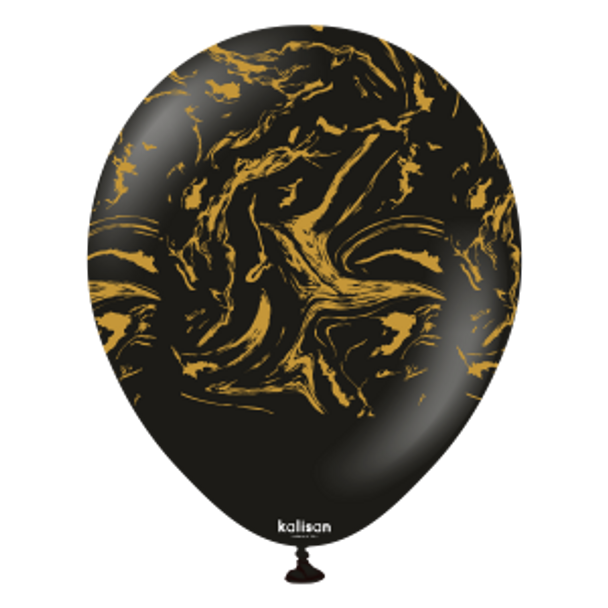 12"K Space Nebula Prints Black w. Gold (25 count)