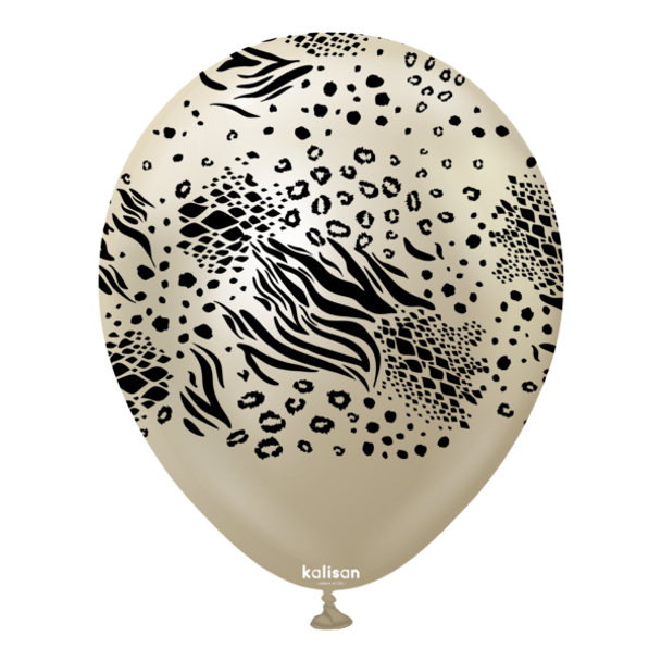 12"K Safari Mutant Prints Mirror White Gold w. Black (25 count)