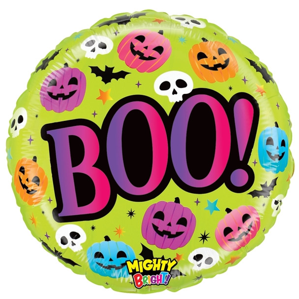 21"S Halloween Boo Mighty Pkg (5 count)