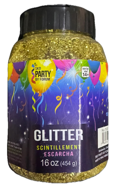 Glitter Gold 16oz. Jar  (1 count)
