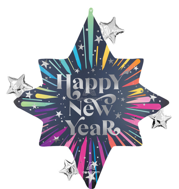29"A New Year Blast Stars Pkg (5 count)