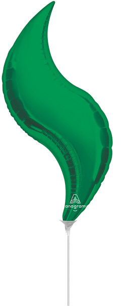 19"A Curve Green flat (5 count)