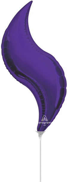 19"A Curve Purple flat (5 count)