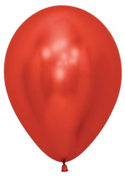 11"S Reflex Crystal Red (100 COUNT)