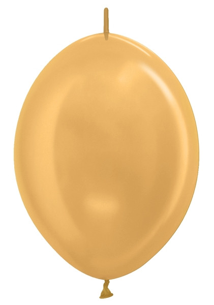 6"S Linko Metallic Gold (50 count)