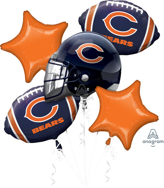 Bouquet Football Bears Pkg (1 count)