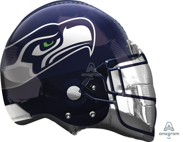 21"A Sports Football Helmet Seattle Seahawks flat (5 COUNT)