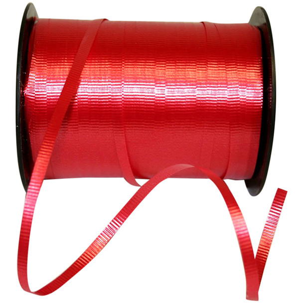 3/16" Curling Ribbon Red Fiesta (1 count)