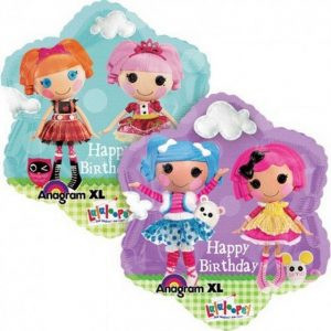 18"ACO Lalaloopsy Happy Birthday flat (10 count)